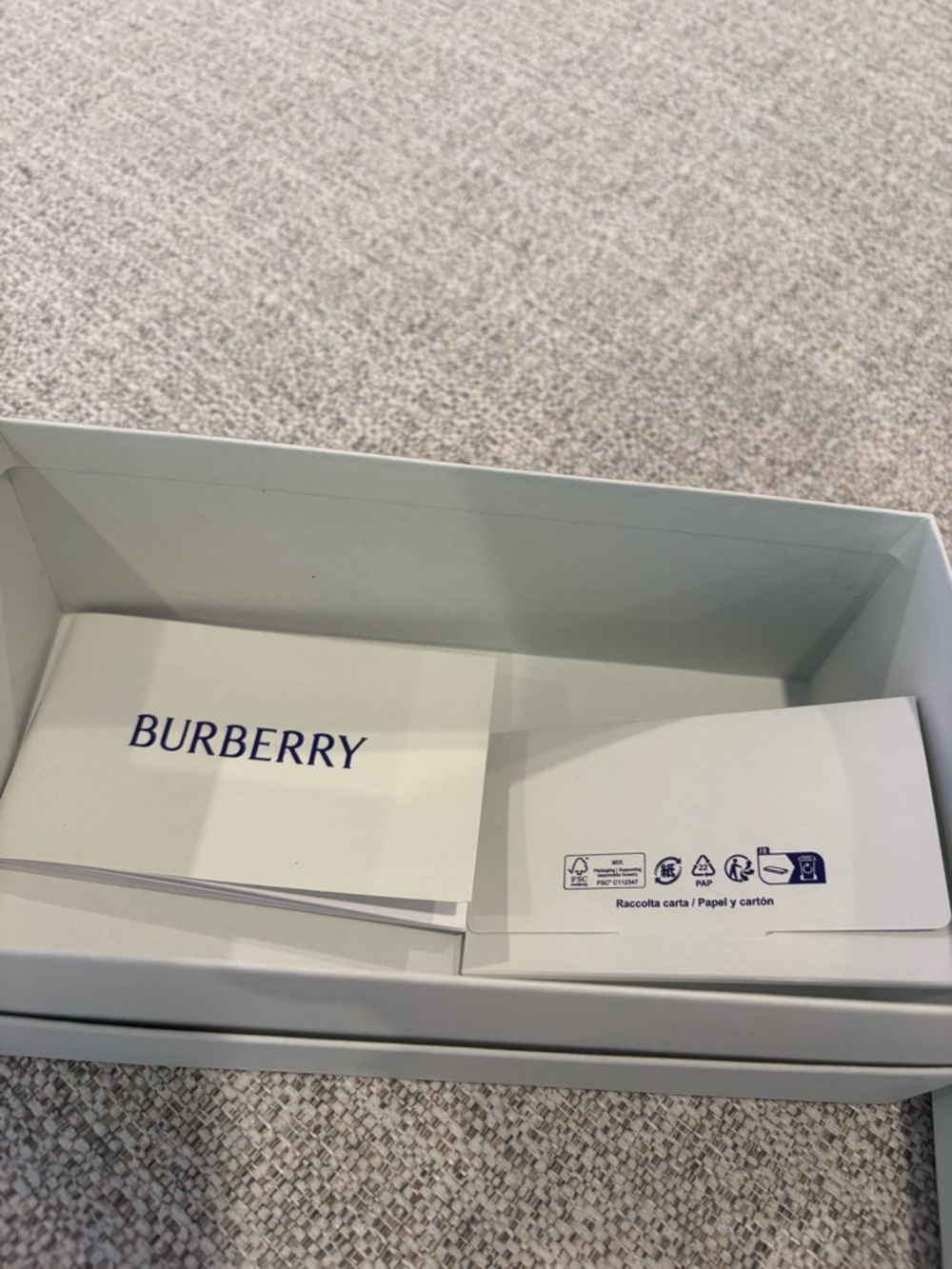 Burberry Silver Frame Black Lens Men's Sunglasses - Picture 4 of 7